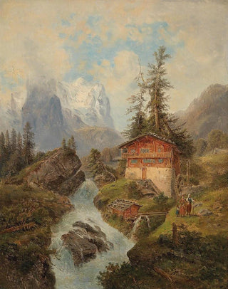 Gustav Barbarini - Das Wetterhorn.webp