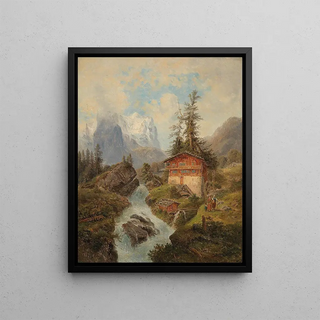 Gustav Barbarini - Das Wetterhorn.webp