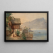 Hallstatt - Gustav Barbarini — oprawiony obraz na ścianie