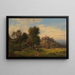 Château de Hollenegg - Gustav Barbarini — oprawiony obraz na ścianie
