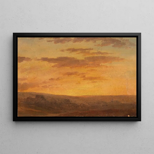 Gustav Friedrich Papperitz - Landschaft in der Abenddmmerung.webp