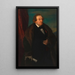 Heinrich Johann Immanuel Anschtz aktor - Gustav Gaul — oprawiony obraz na ścianie