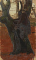 Studium drzewa - Gustav Kampmann — widok dzieła