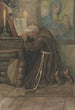 mnicha modlącego się - Gustav Kilb — widok dzieła