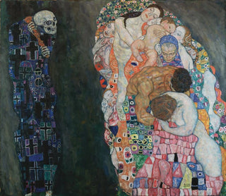 La Mort et la Vie - Gustav Klimt — widok dzieła