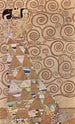 L'Attente - Gustav Klimt — widok dzieła