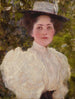 Dziewczyna w zieleni - Gustav Klimt — widok dzieła