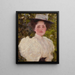 Dziewczyna w zieleni - Gustav Klimt — oprawiony obraz na ścianie