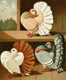 Fantail z białym ogonem i Fantail z białymi paskami - Gustav Prütz — widok dzieła