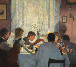 Peinture - Gustav Wentzel — widok dzieła