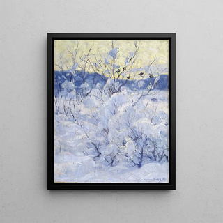 Gustav Wentzel - Winter Evening.webp