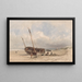 Blankenberge - Gustave Adolphe Simonau — oprawiony obraz na ścianie