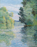 Le Petit bras de la Seine à Argenteuil - Gustave Caillebotte — widok dzieła
