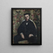 Portret cabasois - Gustave Caillebotte — oprawiony obraz na ścianie