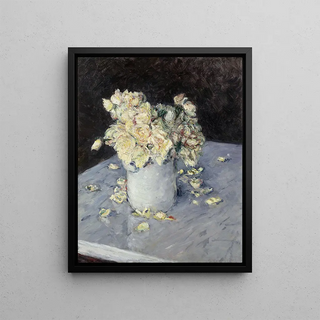 Gustave Caillebotte - Yellow Roses in a Vase.webp
