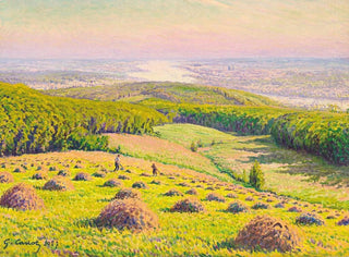 La vallée - Gustave Cariot — widok dzieła