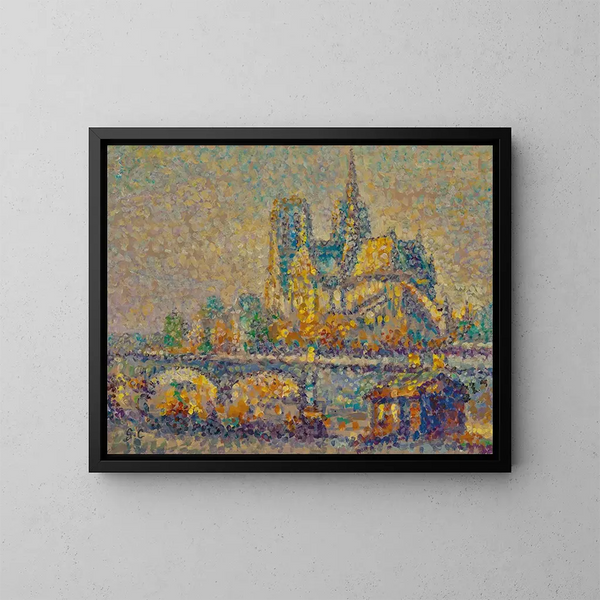 Notre-Dame de Paris - Gustave Cariot — oprawiony obraz na ścianie