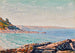 Widok na morze w pobliżu Perros-Guirec - Gustave Cariot — widok dzieła