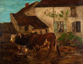 U źródła wody - Gustave Courbet — widok dzieła