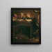 Trzy uczennice - Gustave Courbet — oprawiony obraz na ścianie