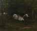 Konie w ruchu - Gustave Courbet — widok dzieła