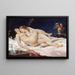 Le sommeil - Gustave Courbet — oprawiony obraz na ścianie