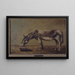 Osioł - Gustave Courbet — oprawiony obraz na ścianie
