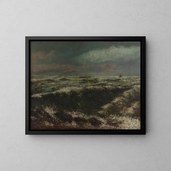 Marina - Gustave Courbet — oprawiony obraz na ścianie