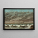 Marine - Gustave Courbet — oprawiony obraz na ścianie