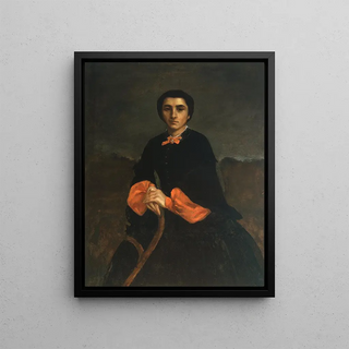 Gustave Courbet - Portrait of a Woman Juliette Courbet.webp