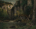 Rzeka i skały - Gustave Courbet — widok dzieła