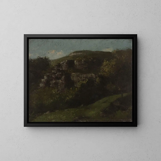 Gustave Courbet - Rochers  Ornans.webp