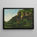Rochers à Mouthier - Gustave Courbet — oprawiony obraz na ścianie