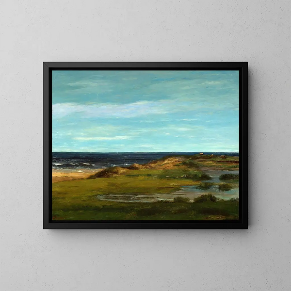 morski - Gustave Courbet — oprawiony obraz na ścianie
