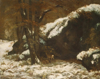 Le Cerf - Gustave Courbet — widok dzieła