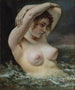 Kobieta na falach - Gustave Courbet — widok dzieła