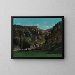 Gustave Courbet - Valle De La Loue Prs MouthiersHautePierre.webp
