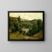 Widok z Ornans - Gustave Courbet — oprawiony obraz na ścianie