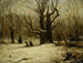 pejzaż zimowy - Gustave Courbet — widok dzieła