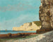 Klify Étretat - Gustave Courbet — widok dzieła