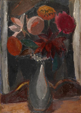 Gustave De Smet - A Bunch Of Dark Flowers.webp