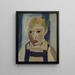Głowa dziecka - Gustave De Smet — oprawiony obraz na ścianie