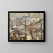 Foire au Vrijdagmarkt à Gand - Gustave De Smet — oprawiony obraz na ścianie