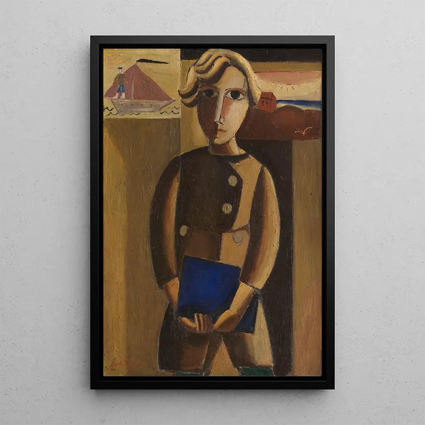 Pally - Gustave De Smet — oprawiony obraz na ścianie
