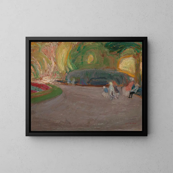 Vondelpark - Gustave De Smet — oprawiony obraz na ścianie