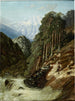 pejzaż alpejski z Beckiem - Gustave Doré — widok dzieła