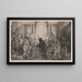 L'entrée du Christ à Jérusalem - Gustave Doré — oprawiony obraz na ścianie