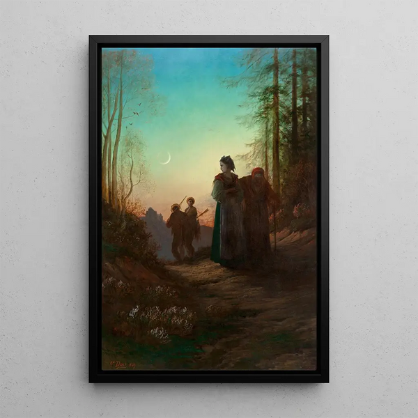 Lorraine - Gustave Doré — oprawiony obraz na ścianie
