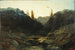 Strumień w górach o zmierzchu - Gustave Doré — widok dzieła