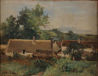 Wieś - Gustave Henri Colin — widok dzieła